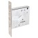 The cut -shaped lock without handles "Elbor" 1.04.06.5.5.k Flint 5 cl., Color nickel