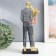 Polystone souvenir "A couple in love, in sweaters" 10.5x6.3x30 cm