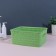 Organizer for storage, with handles, 1 section, 24.5 × 18.5 × 10.5 cm, color mix