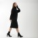 Knitted dress SL, with a pattern, 42-44, black