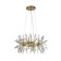 Suspension chandelier Rays 520 mm, G9 200W