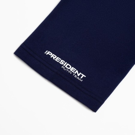 Polo President Emblem, size l, blue color-16
