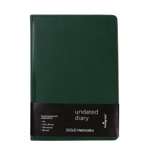 Delivery of a low -end A5, 136 sheets in a ruler, leatherette 