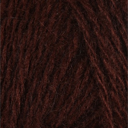 Yarn "Tenderness" 60% acrylic, 40% goats fluff 230m/100g (chocolate)
