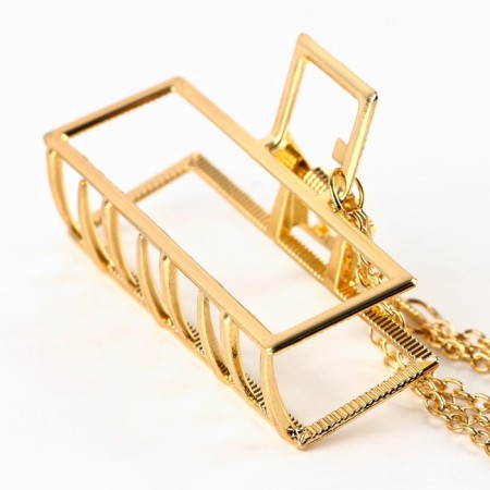 Hair crab with a chain You are beautiful, 14 x 6 x 3 cm-3