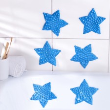 A set of mini-rings for the bathtub on the suction cups of the Zvezda Dilan, 10 × 10 cm, 6 pcs, color mix