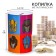 Metal piggy bank, 6.5 cm x 6.5 cm x 12 cm "robots", transformers