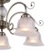 Vetus chandelier, 5x40W E14, bronze color