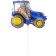 Foil ball 12 "Blue Tractor", mini-figure