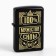 Gasoline lighter "100% courage", 5.5 x 3.5 cm.