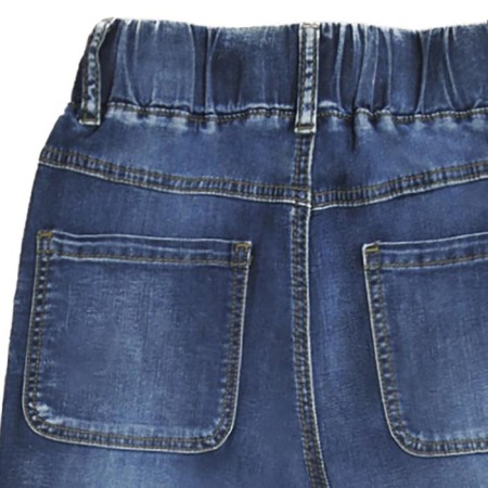 Jeans for boys, height 128 cm, blue color-4