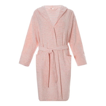 Women's bathrobe, pink color, size 52-6