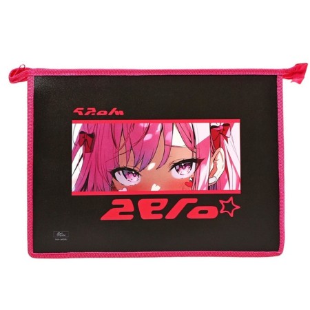 A4, 325 x 230 x 55 mm notebook folder, lightning from above, plastic, PM-A4-29 calligrata "Eye Anime"