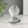 Souvenir Ceramics "Gray Cobra" with gold set of 8 pcs 4.5x4.4x6.6 cm