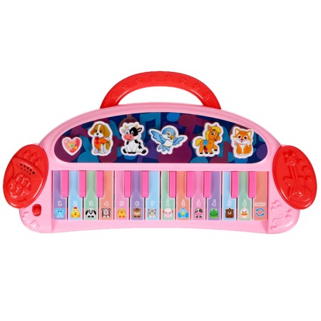Piano "Funny beasts", sound, blue color-6