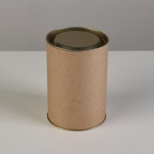 Tubus 76x110 mm (90 mm inner height), dense cardboard, metal cover
