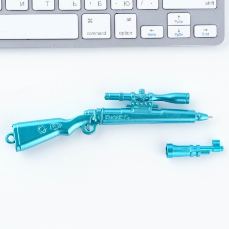 Handle joke Ball blue paste rifle “only forward” plastic, 0.5 mm mix-5