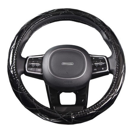 Skyway braid, Polyester, size m, black with black stitching, Eco, S01105002-9