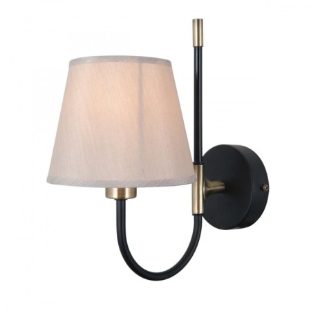 Bra Gerhort G11099/1WMBK+AB GR, 1x40W, E14, 28x15x25 cm, bronze color-1
