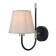 Bra Gerhort G11099/1WMBK+AB GR, 1x40W, E14, 28x15x25 cm, bronze color