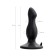 Anal plug Toyfa Popo Pleasure Antlia, silicone, black, 10.5 cm