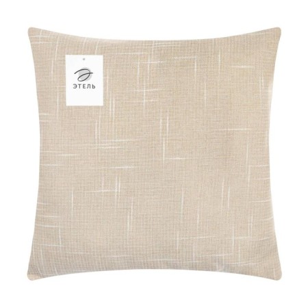 Pillowcase decorative Ethel "Classics", beige color, 43*43 cm, 100% p/e-5