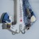 Thermometer "anchor with a seagull", 12 x 9.5 x 2.5 cm