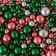 Confectionery Sprinking "Shine": pink, emerald, silver, 50 g