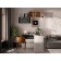 Suspended shelf Kent-1 C20, 690 x 296 x 350, oak craft white/anthracite