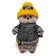Soft toy "Basik in a knitted set", 19 cm