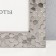 Photo frame Plastic "Mira" 40x60 cm, 651628 metallic (plastic screen)