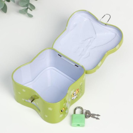 Piggy bank Metal "Coat" mix 9.5x9x5 cm-3