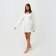 Women's dress Minaku: Enjoy Milk color, rr 46-48
