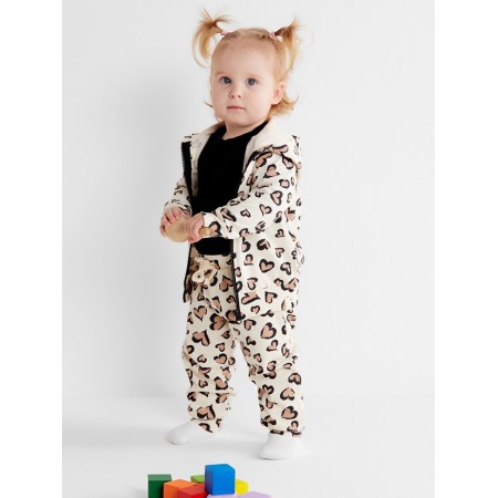 Costume: sweatshirt and pants crumb LEO LOVE, height 74-80 cm-7