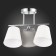 Ceiling EVOLUCE lamp. Sle300402-03. Prato. 3x40 W, E14, 37x25x31.5 cm, chromium color