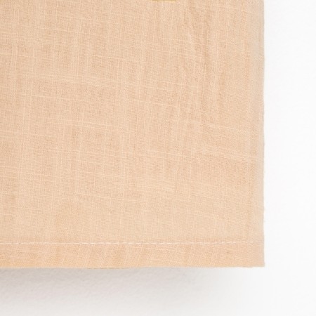 Платье для девочки MINAKU: Cotton Collection цвет светло-бежевый, рост 128-8