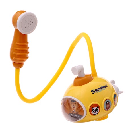 Baby shower for the bath "Submarine", works from batteries, color mix-9