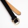 Building belt, width 2.5 cm, metal buckle, black color