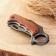 Folding “boomerang” knife 18.2cm, blade 65mm/2.5mm, handle of wood