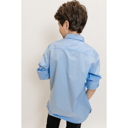 Surchachka upper for ISEE boys, height 122-128 cm, blue color-8