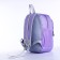 Baby backpack on a zipper, with a wallet, lilac color