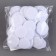 Fetir wheels for creativity and decor "circles", 250 pcs., Size 1 pc. - 3.5 cm, white color