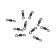 Namazu Pro Rolling Ribbed Swivel, Brass, Carbon, EST-9 kg, packaging 10 pcs.