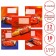 A set of notebooks 10 pieces, 12 sheets, September 1, in a ruler, a covered paper cover, cars
