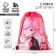 A bag for shoes "Anime Girl" Polyester, size 30 x 40 cm