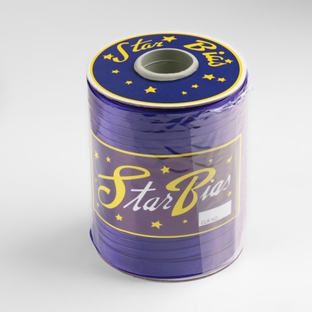 Stroke, satin, 15 mm × 132 ± 1 m, purple color No. 9124-2