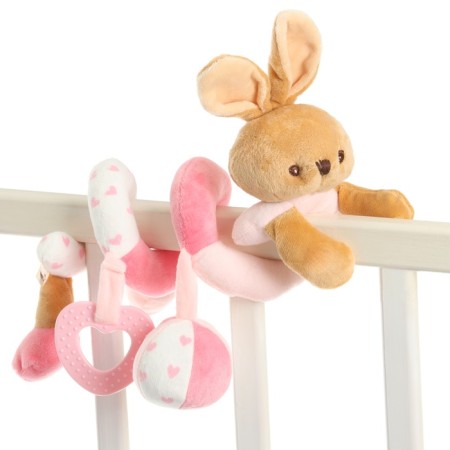Stretching - spiral with toys arc on a stroller / crib for kids "Bunny", Mum & Baby-1