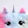 Plush bag "Unicorn", 22x5x21 cm