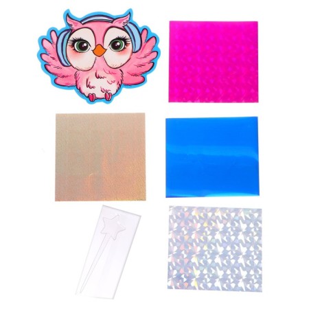 Application by foil "Sweet owl"-3