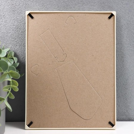 Photo frame plastic L-4 15x21 cm ivory (plastic screen)-2